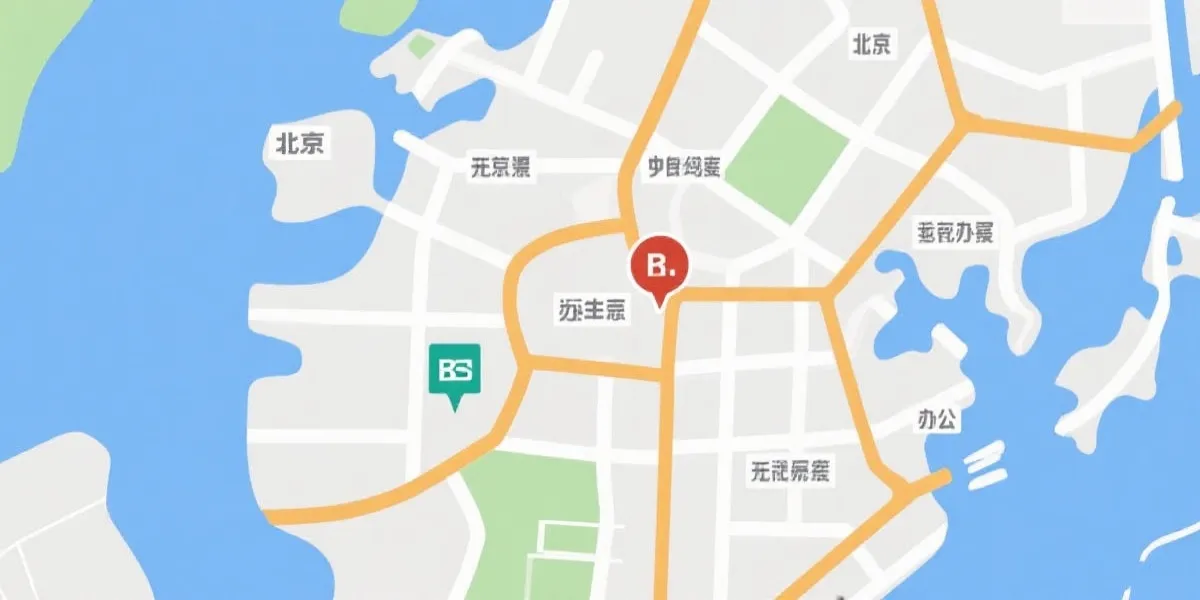 办公位置示意图